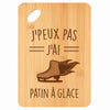 Planche bambou gravée personnalisée femme homme idée cadeau Fête des Mères Fête des Pères apéro papa maman prénom cuisine plateau fromage