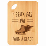 Planche bambou gravée personnalisée femme homme idée cadeau Fête des Mères Fête des Pères apéro papa maman prénom cuisine plateau fromage