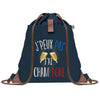 sac a dos bleu coton recycle avec pochette idee cadeau originale pour collegue ami prof ou membre de la famille cadeau mixte noel anniversaire secret santa ou depart au travail sac leger pratique et ecologique design breton moderne