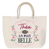 Sac Fête des Mères Mamie Famille Idée Cadeau anniversaire Noël Travail Boulot Métier Départ Retraite Collègue Femme cabas shopping plage