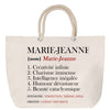 Sac Fête des Mères Mamie Famille Idée Cadeau anniversaire Noël Travail Boulot Métier Départ Retraite Collègue Femme cabas shopping plage
