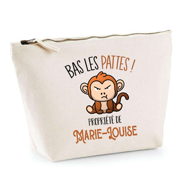 Trousse pochette de rangement maquillage Fête des Mères Mamie Famille Idée Cadeau anniversaire Noël Travail Boulot Métier Départ Retraite Collègue Femme