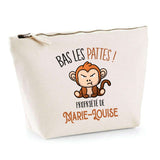 Trousse pochette de rangement maquillage Fête des Mères Mamie Famille Idée Cadeau anniversaire Noël Travail Boulot Métier Départ Retraite Collègue Femme