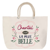 Sac Fête des Mères Mamie Famille Idée Cadeau anniversaire Noël Travail Boulot Métier Départ Retraite Collègue Femme cabas shopping plage