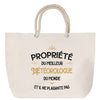 Sac Fête des Pères Papi Famille Idée Cadeau anniversaire Noël Travail Boulot Métier Départ Retraite Collègue Homme cabas shopping plage