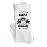 Chaussettes originales en coton, idée cadeau drôle tendance mère maman papa père mamie papi anniversaire noel 