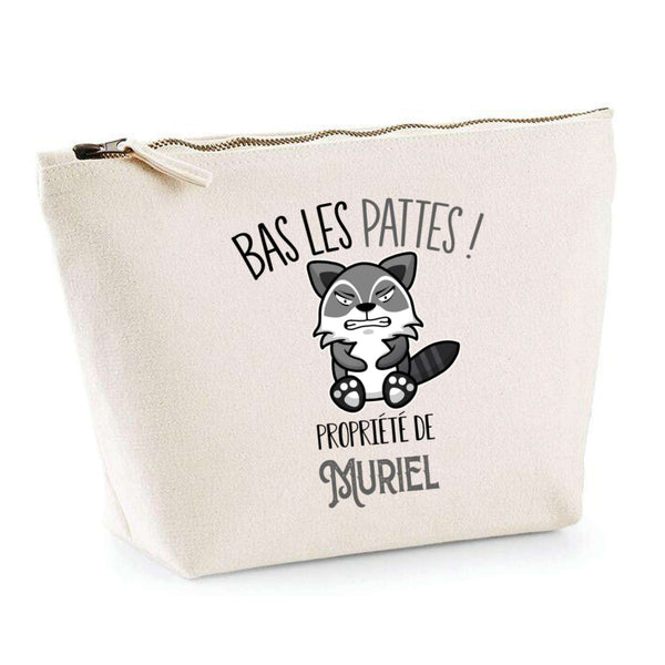 Trousse pochette de rangement maquillage Fête des Mères Mamie Famille Idée Cadeau anniversaire Noël Travail Boulot Métier Départ Retraite Collègue Femme
