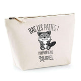 Trousse pochette de rangement maquillage Fête des Mères Mamie Famille Idée Cadeau anniversaire Noël Travail Boulot Métier Départ Retraite Collègue Femme