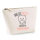 Trousse pochette de rangement maquillage Fête des Mères Mamie Famille Idée Cadeau anniversaire Noël Travail Boulot Métier Départ Retraite Collègue Femme