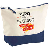 Pochette Trousse Fête des Mères Fêtes des Pères Mamie Papi Famille Idée Cadeau anniversaire Noël Travail Boulot Métier Départ Retraite Collègue Femme Homme