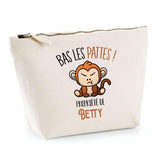 Trousse pochette de rangement maquillage Fête des Mères Mamie Famille Idée Cadeau anniversaire Noël Travail Boulot Métier Départ Retraite Collègue Femme