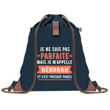 sac a dos femme bleu coton recycle avec pochette cadeau original pour collegue amie prof ou soeur idee cadeau femme noel anniversaire secret santa ou depart a la retraite sac pratique chic et ecoresponsable design breton elegant