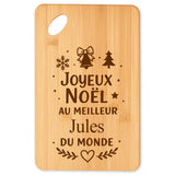 Planche à découper cadeau Noël famille amis papa maman mamie papi, idée cadeau apéro et cuisine, Secret Santa