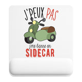 Tapis de souris ergonomique avec repose-poignet, accessoire bureau pour femme et homme, fête des pères, cadeau pas cher, idée cadeau fête des mères, secret santa, départ à la retraite, télétravail et gaming