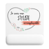 Tapis de souris ergonomique avec repose-poignet, accessoire bureau pour femme et homme, fête des pères, cadeau pas cher, idée cadeau fête des mères, secret santa, départ à la retraite, télétravail et gaming