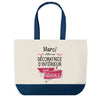 Sac de shopping bleu Merci Décoratrice d'intérieur Géniale