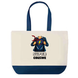 Sac Fête des Mères Mamie Famille Idée Cadeau anniversaire Noël Travail Boulot Métier Départ Retraite Collègue Femme cabas shopping plage