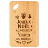 Planche à découper cadeau Noël famille amis papa maman mamie papi, idée cadeau apéro et cuisine, Secret Santa