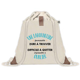 Sac à dos avec pochette Une Laborantine Formidable