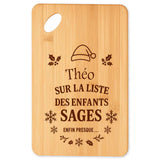Planche à découper cadeau Noël famille amis papa maman mamie papi, idée cadeau apéro et cuisine, Secret Santa