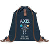 sac a dos homme bleu coton recycle avec pochette idee cadeau utile pour collegue papa ou ami cadeau homme noel anniversaire secret santa ou depart a la retraite sac durable pratique et robuste design sobre et elegant