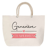 Sac Fête des Mères Mamie Famille Idée Cadeau anniversaire Noël Travail Boulot Métier Départ Retraite Collègue Femme cabas shopping plage
