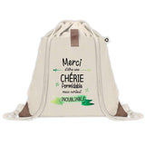 Sac à dos avec pochette Merci Chérie Inoubliable Femme
