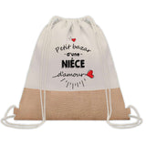 Sac Fête des Mères Mamie Maman Cadeau anniversaire Noël Travail Métier Départ Retraite Collègue Femme cabas shopping plage