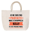 Sac Fête des Mères Mamie Famille Idée Cadeau anniversaire Noël Travail Boulot Métier Départ Retraite Collègue Femme cabas shopping plage