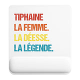 Tapis de souris ergonomique avec repose-poignet, accessoire bureau pour femme et homme, fête des pères, cadeau pas cher, idée cadeau fête des mères, secret santa, départ à la retraite, télétravail et gaming
