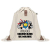 Sac à dos avec pochette Super Secrétaire de Mairie