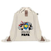 Sac à dos avec pochette Super Papa