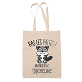 Sac tote bag réutilisable coton shopping Fête des Mères Mamie Famille Idée Cadeau anniversaire Noël Travail Boulot Métier Départ Retraite Collègue Femme