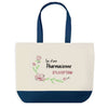 Sac de shopping bleu Pharmacienne d'exception