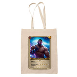 Tote Bag Papa Boxe - Carte de jeu Gamer