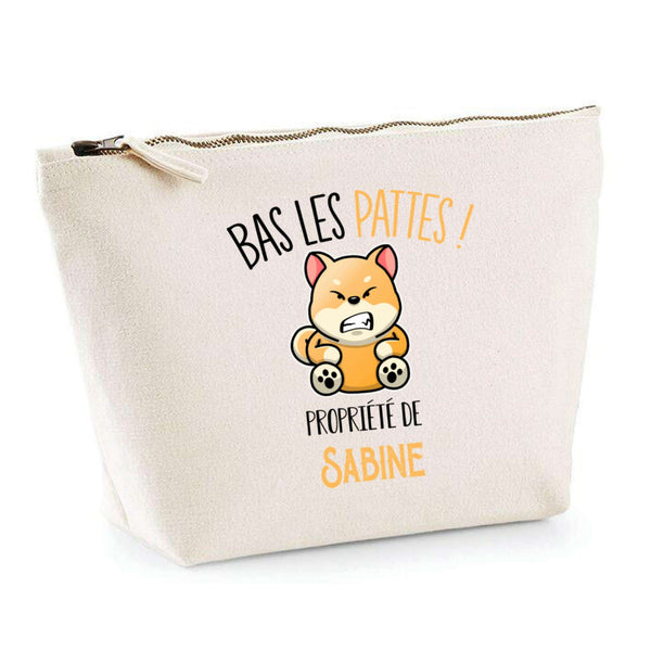 Trousse pochette de rangement maquillage Fête des Mères Mamie Famille Idée Cadeau anniversaire Noël Travail Boulot Métier Départ Retraite Collègue Femme