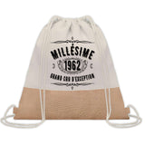 Sac Fête des Mères Mamie Cadeau anniversaire Noël Travail Métier Départ Retraite Collègue Femme Homme Fête des Pères Papa Maman Papi cabas shopping plage