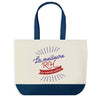 Sac de shopping bleu RH Meilleure du Monde