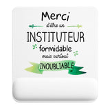 Tapis de souris ergonomique avec repose-poignet, accessoire bureau pour femme et homme, fête des pères, cadeau pas cher, idée cadeau fête des mères, secret santa, départ à la retraite, télétravail et gaming