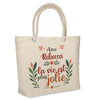 Sac Fête des Mères Mamie Famille Idée Cadeau anniversaire Noël Travail Boulot Métier Départ Retraite Collègue Femme cabas shopping plage