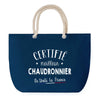 Sac de plage Bleu anse corde Certifié meilleur Chaudronnier