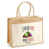 Sac Fête des Mères Mamie Famille Idée Cadeau anniversaire Noël Travail Boulot Métier Départ Retraite Collègue Femme cabas shopping plage Homme Papa Papi Pères Frère