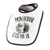 Bavoir Bébé Mon Bobtail c'est ma vie