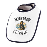 Bavoir Bébé Mon Hovawart c'est ma vie