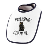 Bavoir Bébé Mon Bombay c'est ma vie
