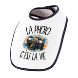 Bavoir Bébé La photo c'est la vie