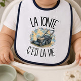 Bavoir Bébé La tonte c'est la vie