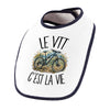 Bavoir Bébé Le VTT c'est la vie