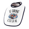 Bavoir Bébé Le curling c'est la vie