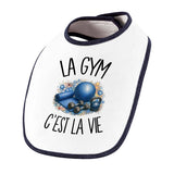 Bavoir Bébé La gym c'est la vie